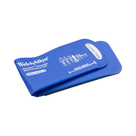 Reusable Blood Pressure Cuff FlexiPort® 20 to 26 cm Arm Nylon Cuff Small Adult Cuff - REUSE-10
