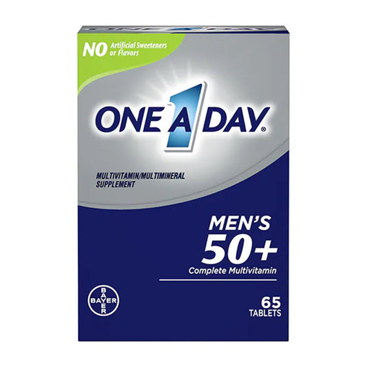 One A Day Men's 50+ Complete Multivitamin Tablets 01650058702