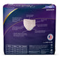McKesson Premium Discreet Underwear for Women, Heavy Absorbency, Extra-Large UWDS-XLPINK