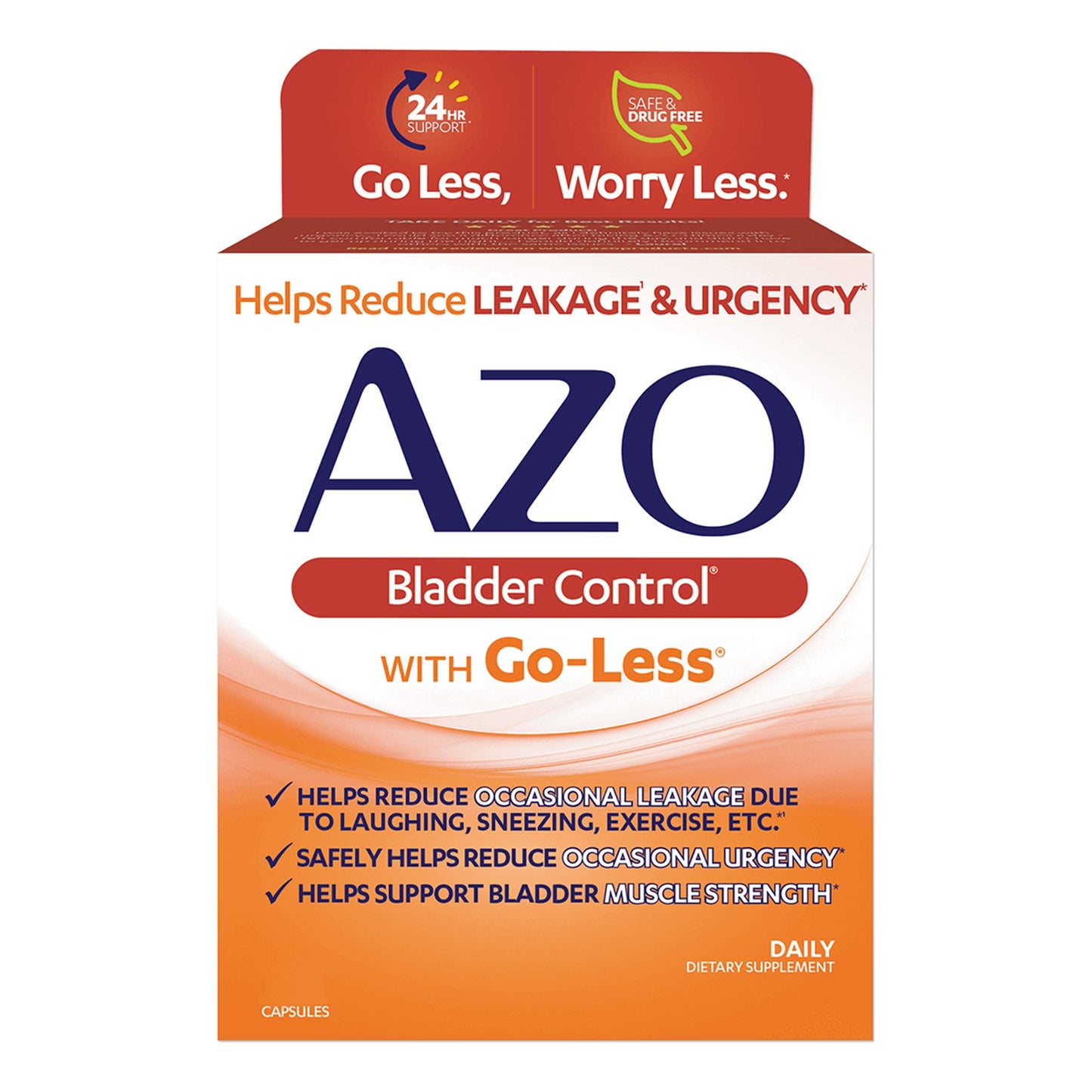 AZO® Bladder Control with Go-Less Capsules 78765176002