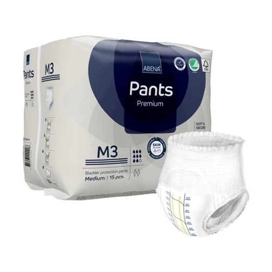 Abena® Premium Pants M3 Incontinence Brief, Medium 1000021324