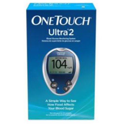 Blood Glucose Meter OneTouch Ultra® 2 5 Second Results Stores up to 500 Results No Coding Required 53885004601