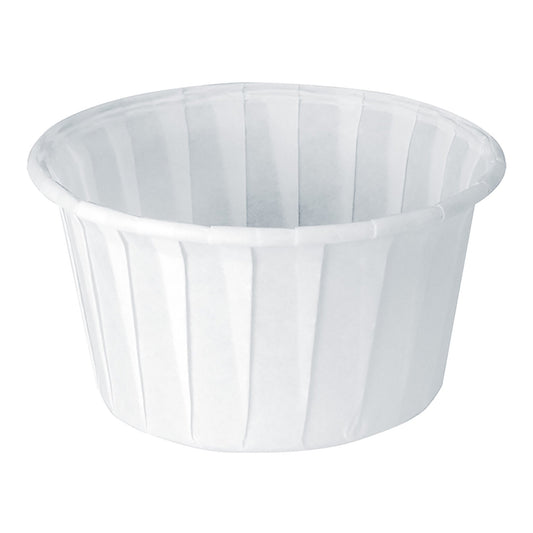 Solo Paper Souffle Cup, White, 4-ounce capacity 400-2050