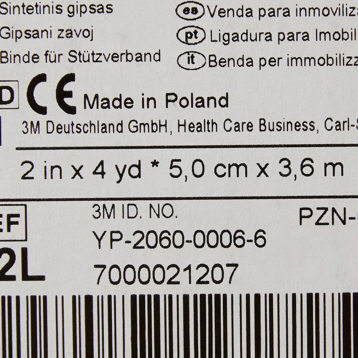 3M™ Scotchcast™ Plus Light Blue Cast Tape, 2 Inch x 4 Yard 82002L