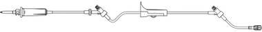 Primary IV Administration Set Caresite® Gravity 2 Ports 15 Drops / mL Drip Rate 15 Micron Filter 84 Inch Tubing Solution - 354202