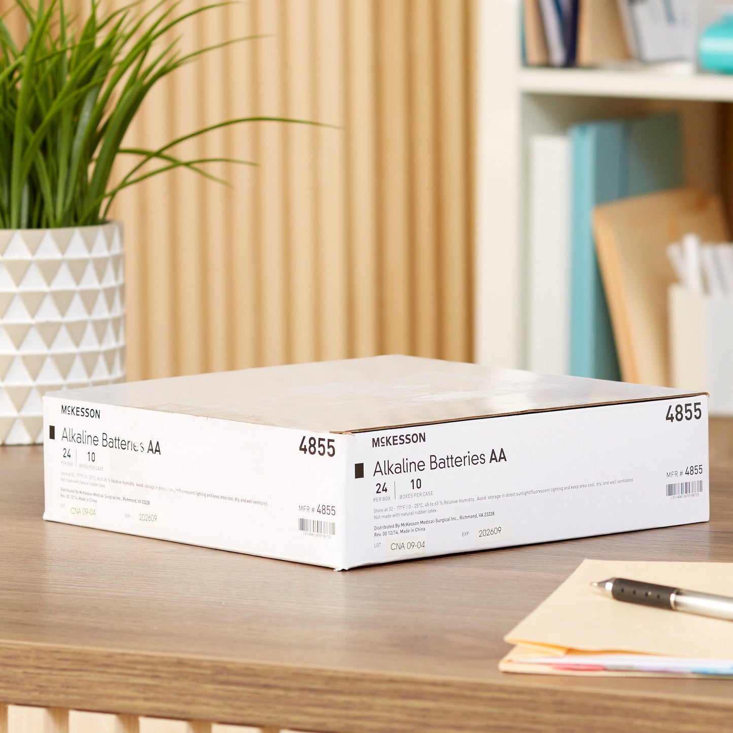 McKesson Alkaline Battery, AA Cell 4855