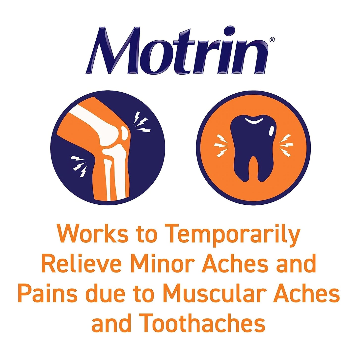 Motrin IB Ibuprofen Coated Caplets 50580023003