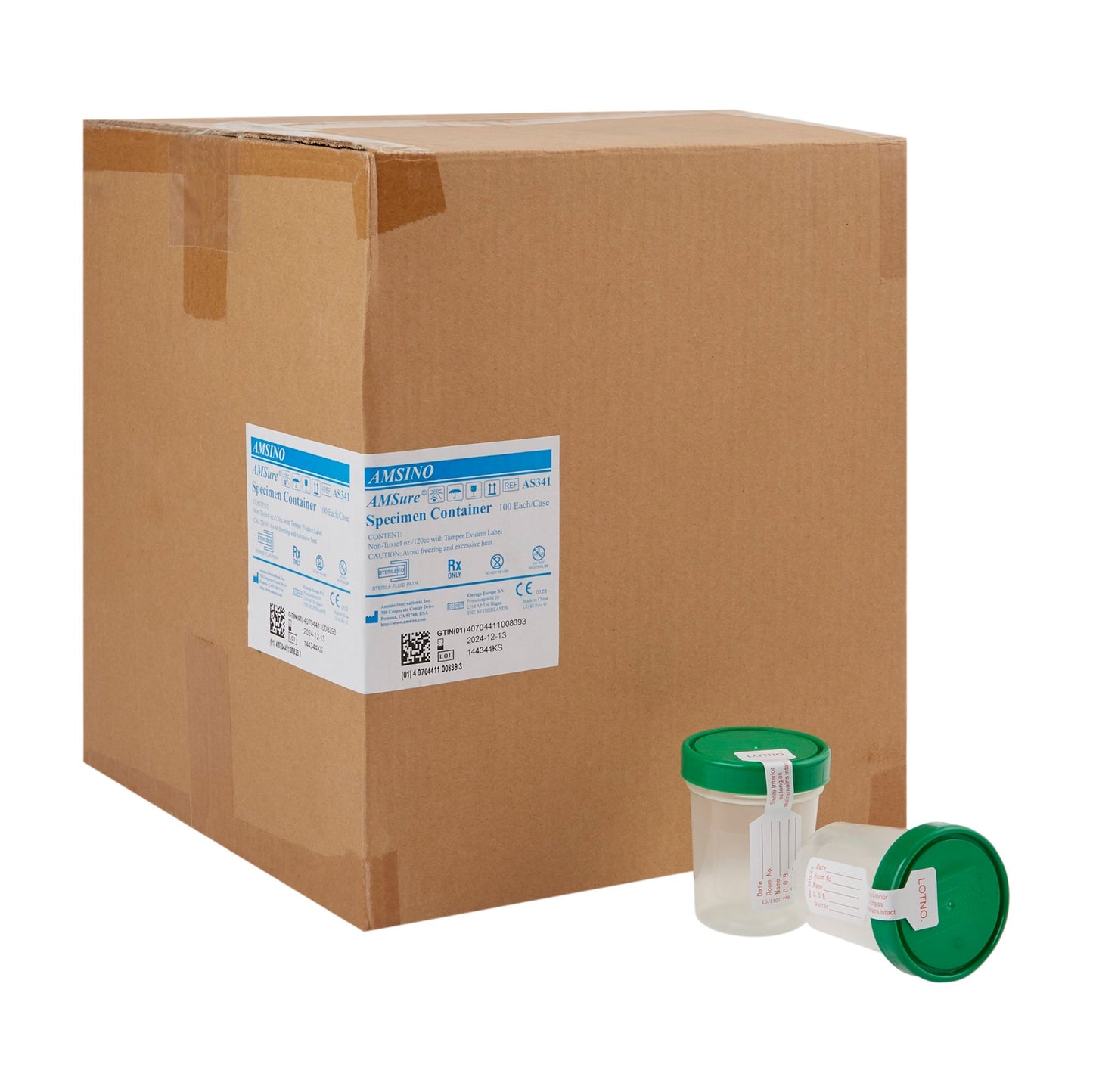 AMSure® Specimen Container, 120 mL AS341