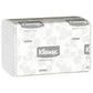 Kleenex® Slimfold Towels, Absorbency Pockets, White, Single Ply 04442
