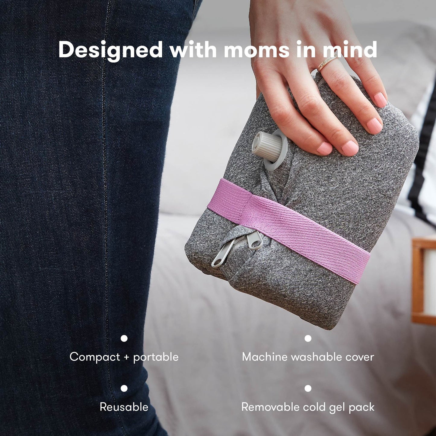 Donut Seat Cushion with Cold Pack Frida Mom Perineal Cooling Comfort Cushion 500000794