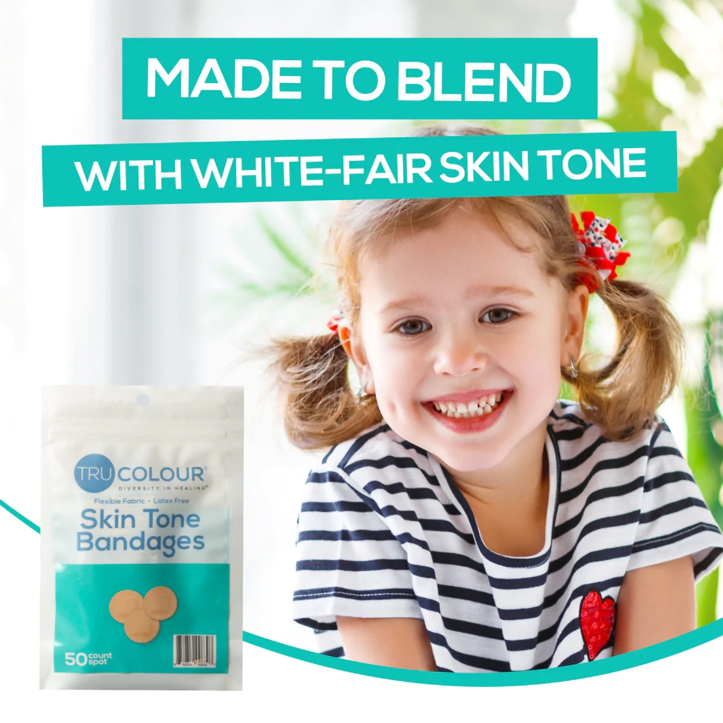 TruColour® Beige Adhesive Strip, Spot TCB-ADOT