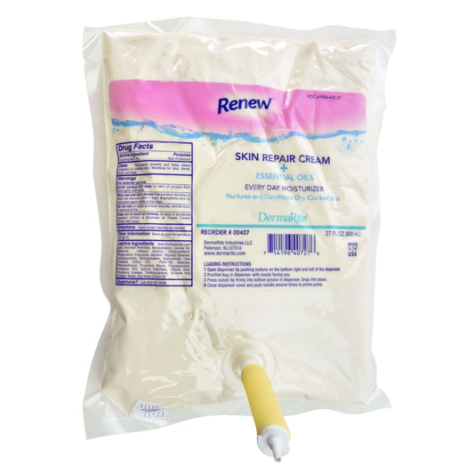 Skin Protectant Renew™ Skin Repair 800 mL Dispenser Refill Bag Scented Cream - 00407BB