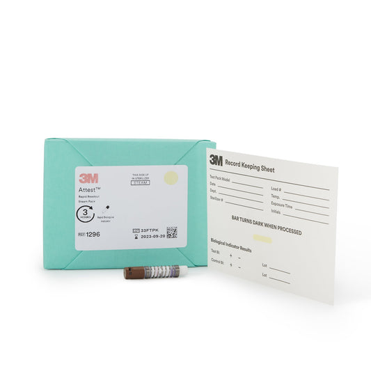 3M™ Attest™ Rapid Readout Sterilization Biological Indicator Pack 1296