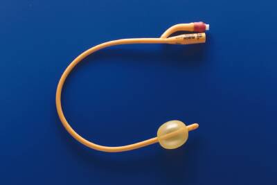 Foley Catheter Rusch Gold® 2-Way Standard Tip 30 cc Balloon 16 Fr. Silicone Coated Latex - 180730160