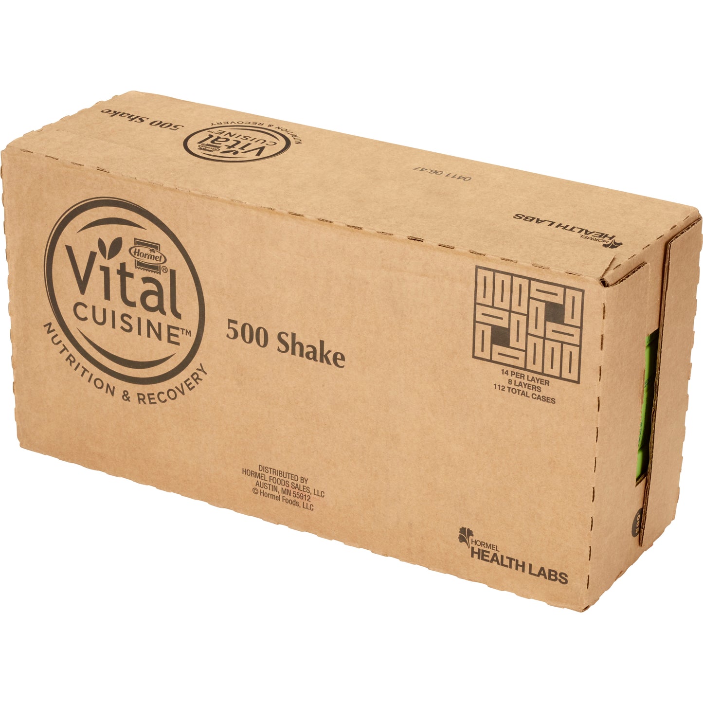Vital Cuisine® 500 Shake Vanilla Nutrition and Recovery, 8.45-ounce carton 72504