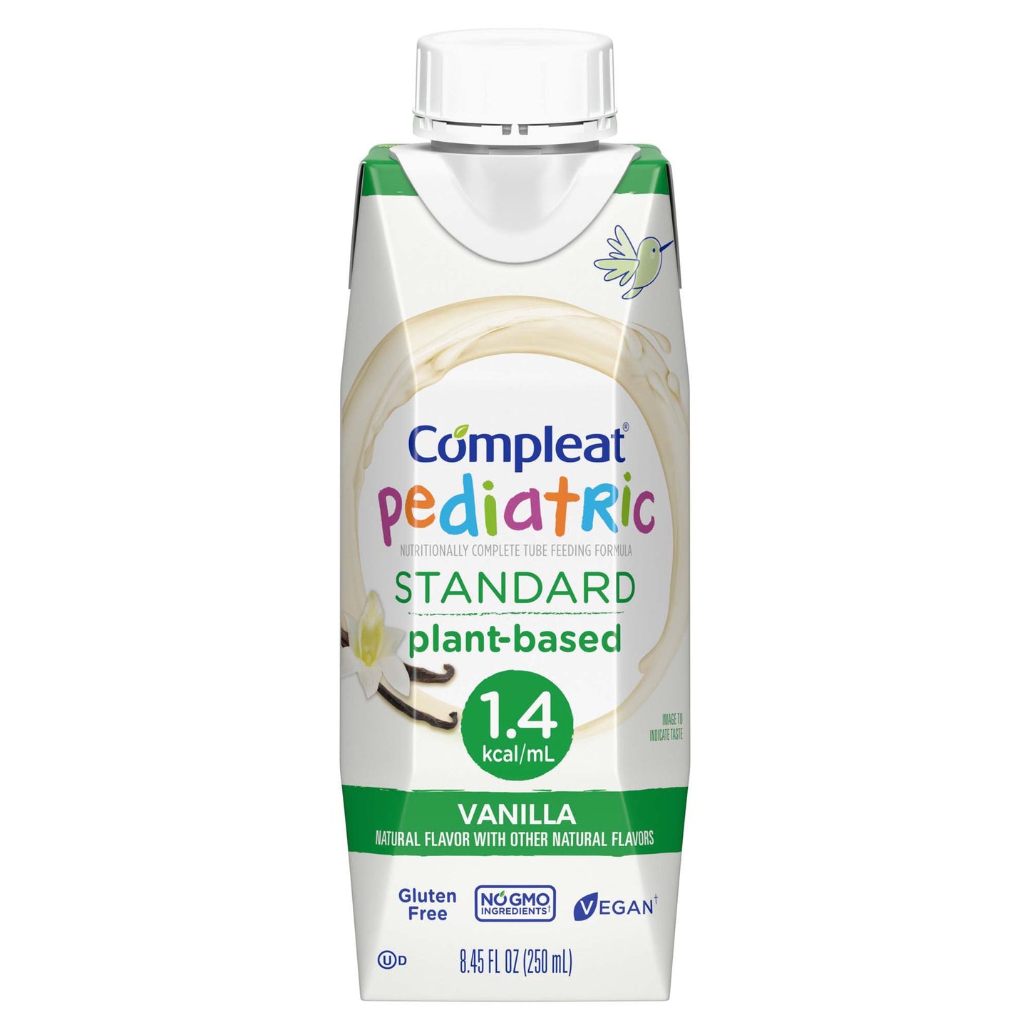 Compleat® Pediatric Standard Plant-Based 1.4 Cal Tube Feed Formula, Vanilla 00043900103563