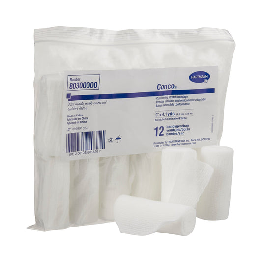 Conco® Conforming Bandage, 3 Inch x 4-1/10 Yard, 1-Ply 80300000