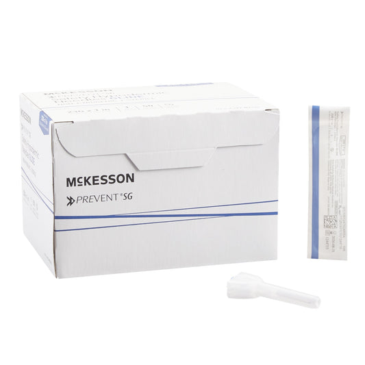 Safety Hypodermic Needle McKesson Prevent SG 1 Inch Length 23 Gauge Thin Wall Sliding Safety Needle - 306610