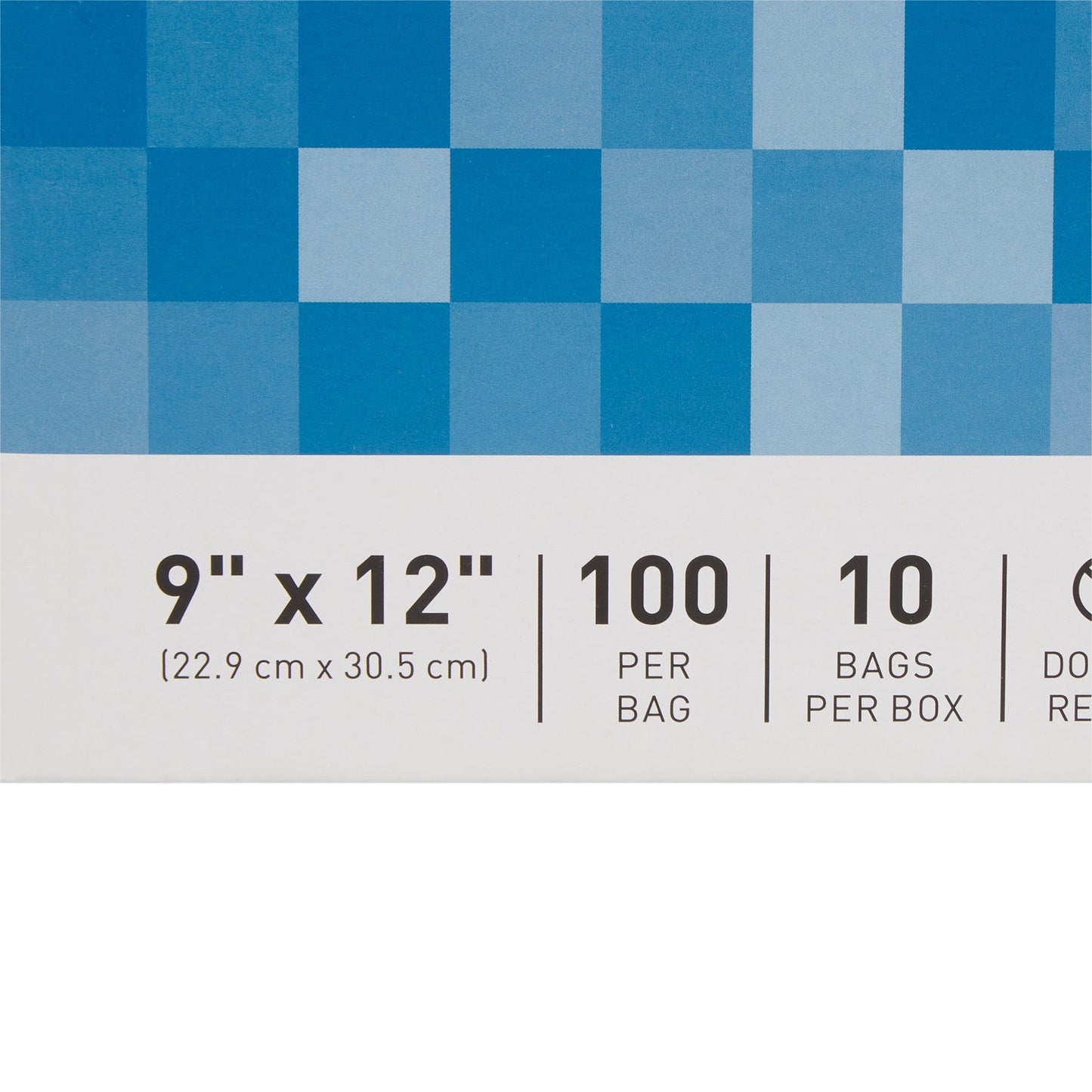 McKesson Zip Closure Bag, 9 X 12 Inches 4582
