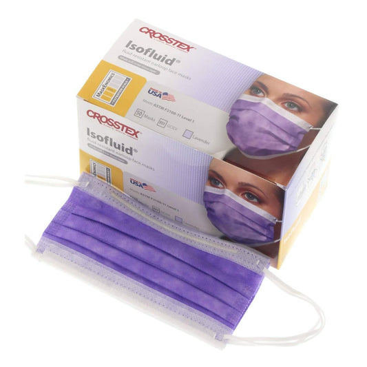 SPS Medical Supply Critical Cover PFL Procedure Mask GCILV, Case of 2000