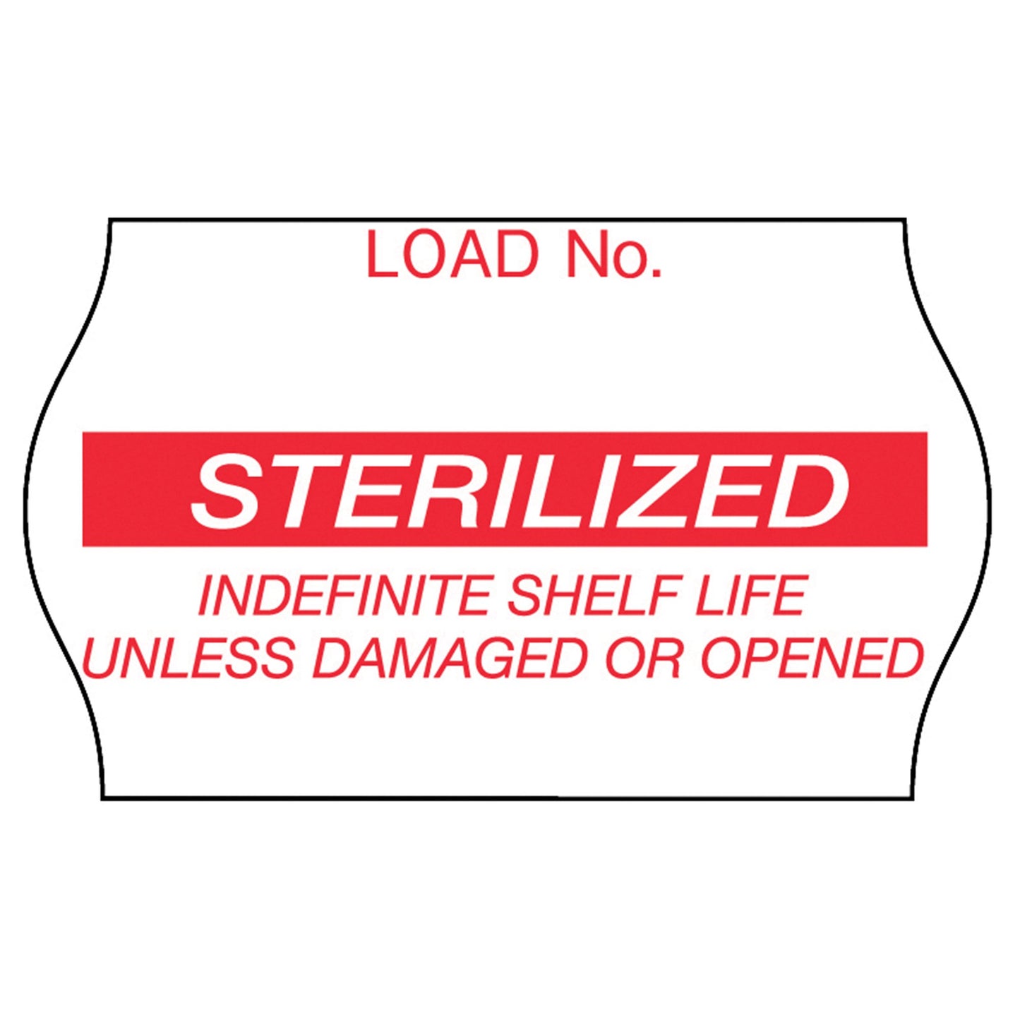3M™ Comply™ Sterilization Load Label, 5/8 x 1-1/8 Inch 1269R