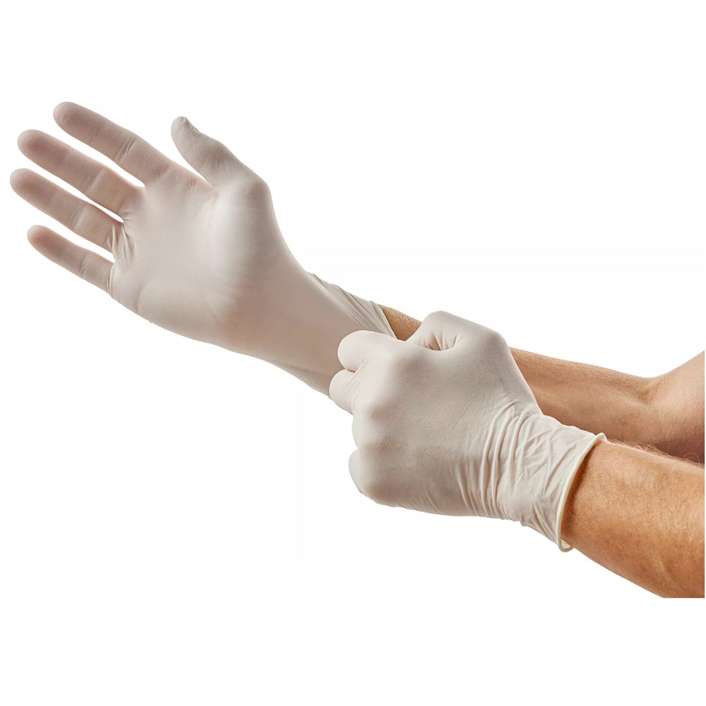 Positive Touch® Latex Exam Glove, Medium, Ivory 8842