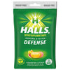 Dot Foods - Mondelez Halls Defense Dietary Supplement Drops Sugar Free Assorted Citrus 31254663261, Bag of 1