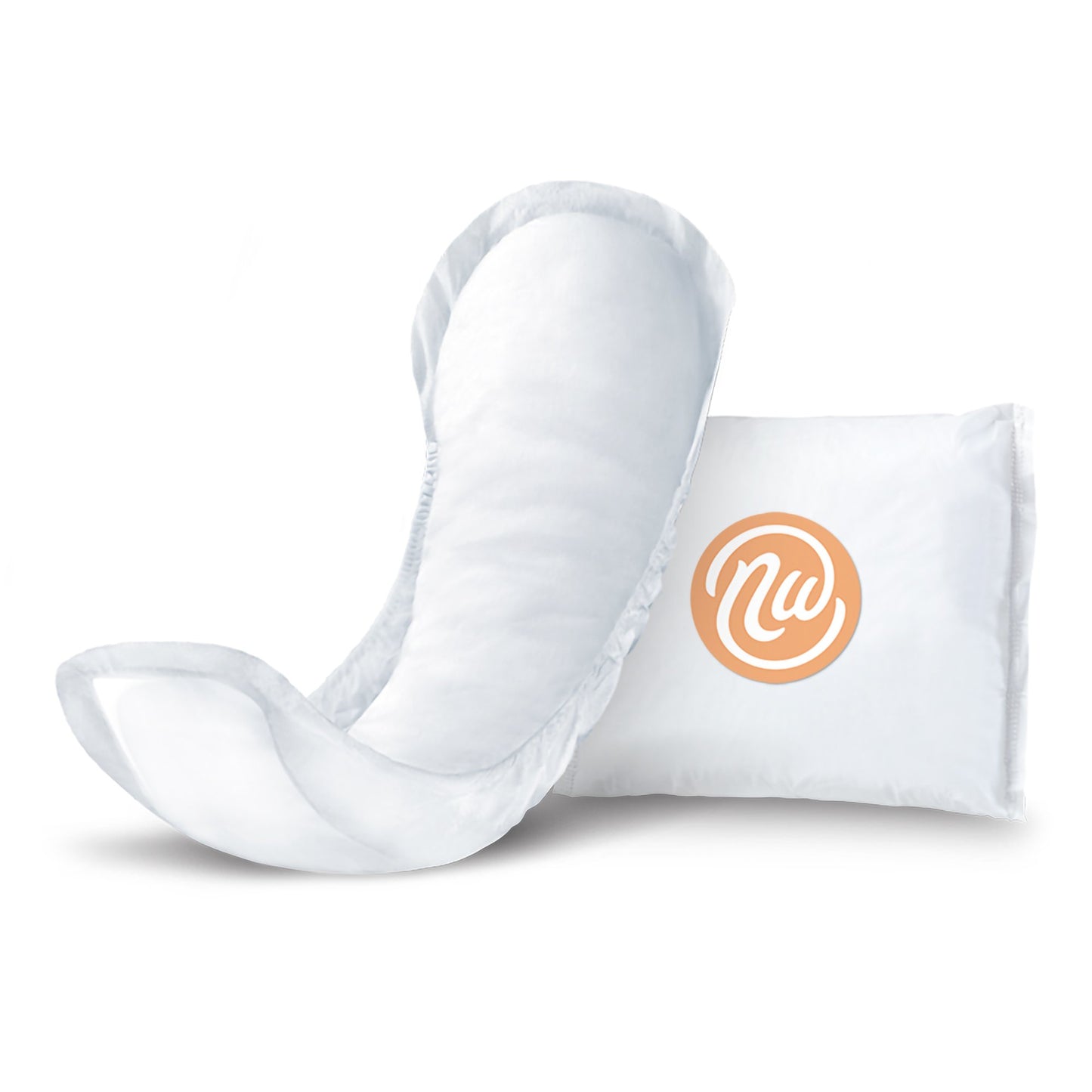 Bladder Control Pad Nexwear Moderate 10 Inch Length Moderate Absorbency Super Absorbent Core One Size Fits Most - 3390