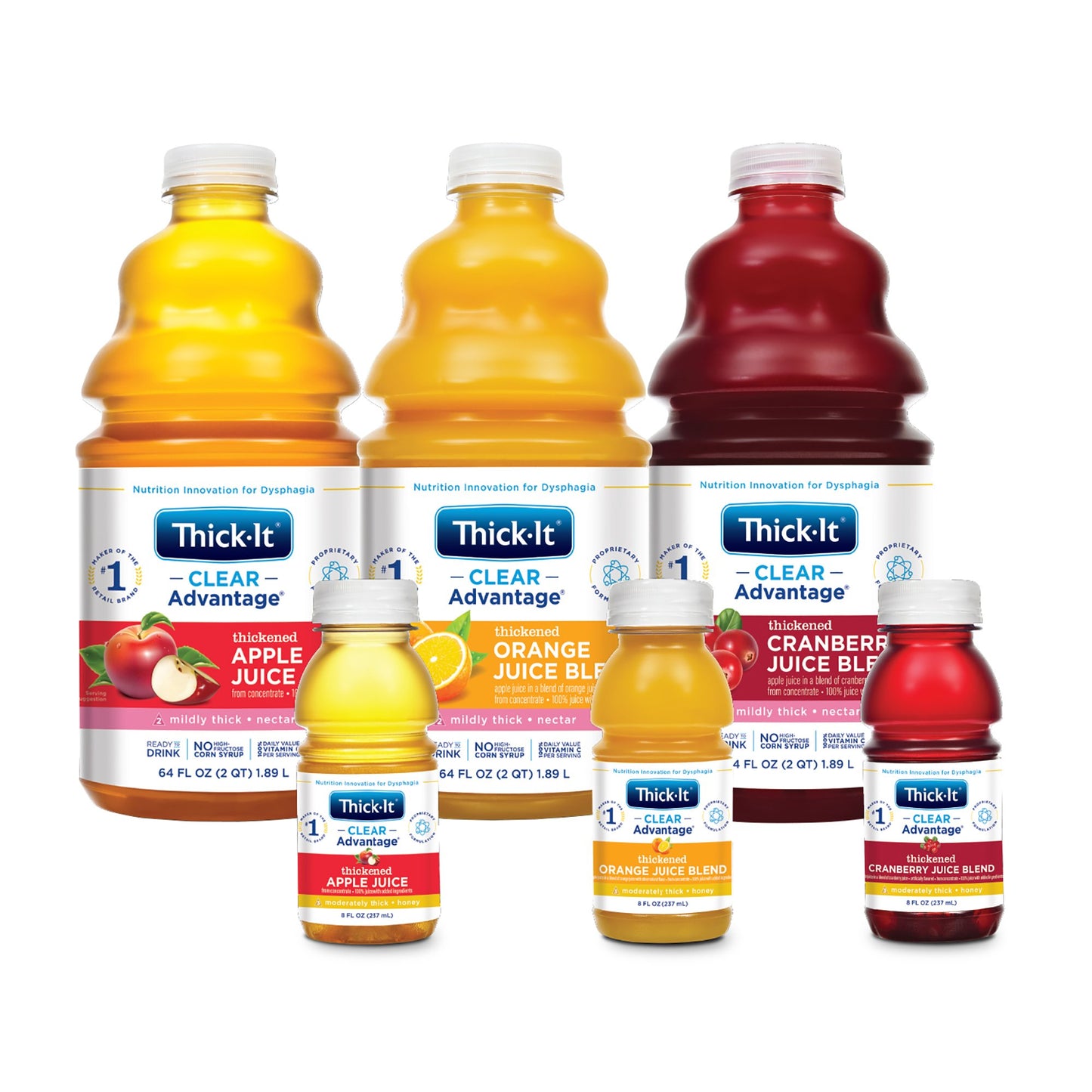 Thick-It® Clear Advantage® Honey Consistency Orange Thickened Beverage B478-L9044
