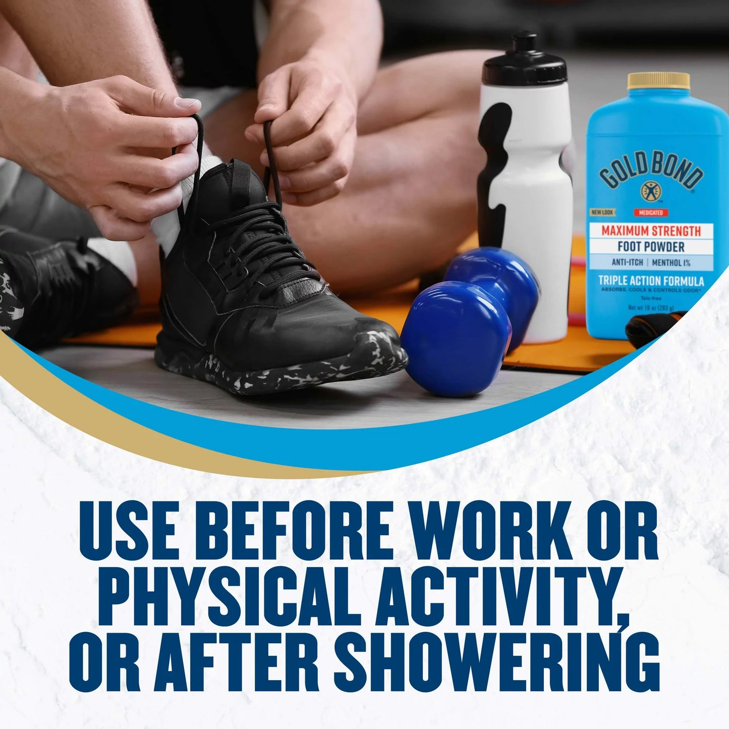 Gold Bond® Maximum Strength Medicated Foot Powder, 4 oz. 04116701706