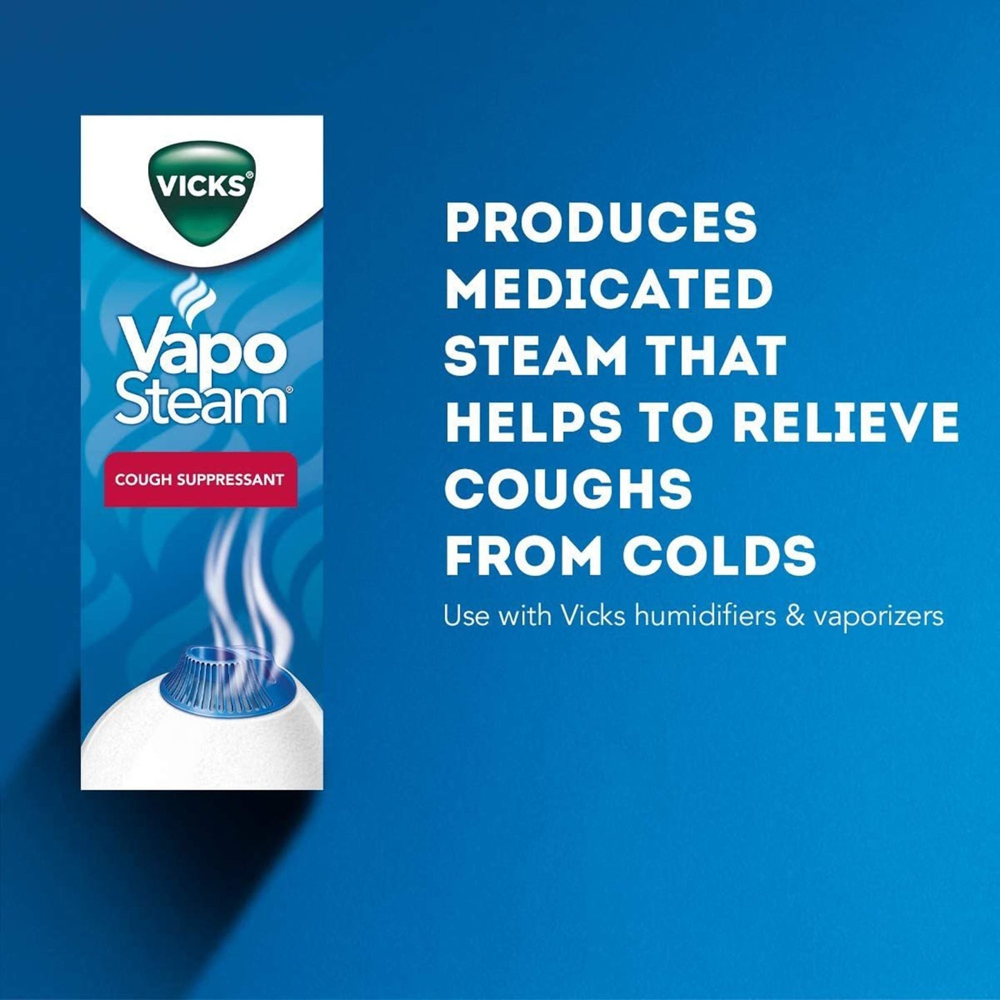 Vicks Vapo Steam® Cough Suppressant 32878580008