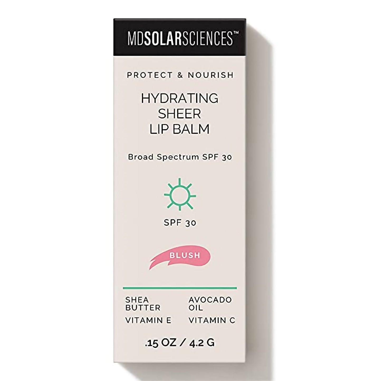 MDSolarSciences® Hydrating Sheer Lip Balm, Blush (Pink) 151001