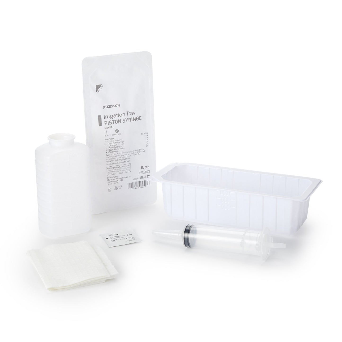 Irrigation Tray McKesson - 100122
