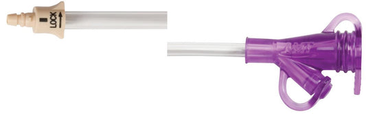 Straight Connector with Y-Port Adapter Mini ONE® 2 Inch, Clear - 8-0212