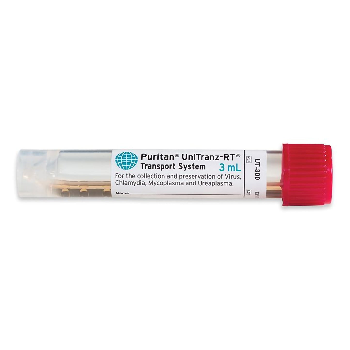 Puritan Medical Products UniTranz-RT Transport Media,for Collection and Transport of Clinical Samples containing Viruses, Chlamydiae, Mycoplasmas and Ureaplasmas from Collection Site to Testing Laboratory UT-300, Box of 50