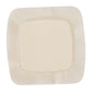 Aquacel® Silicone Adhesive with Border Silicone Foam Dressing, 4 x 4 Inch 420680