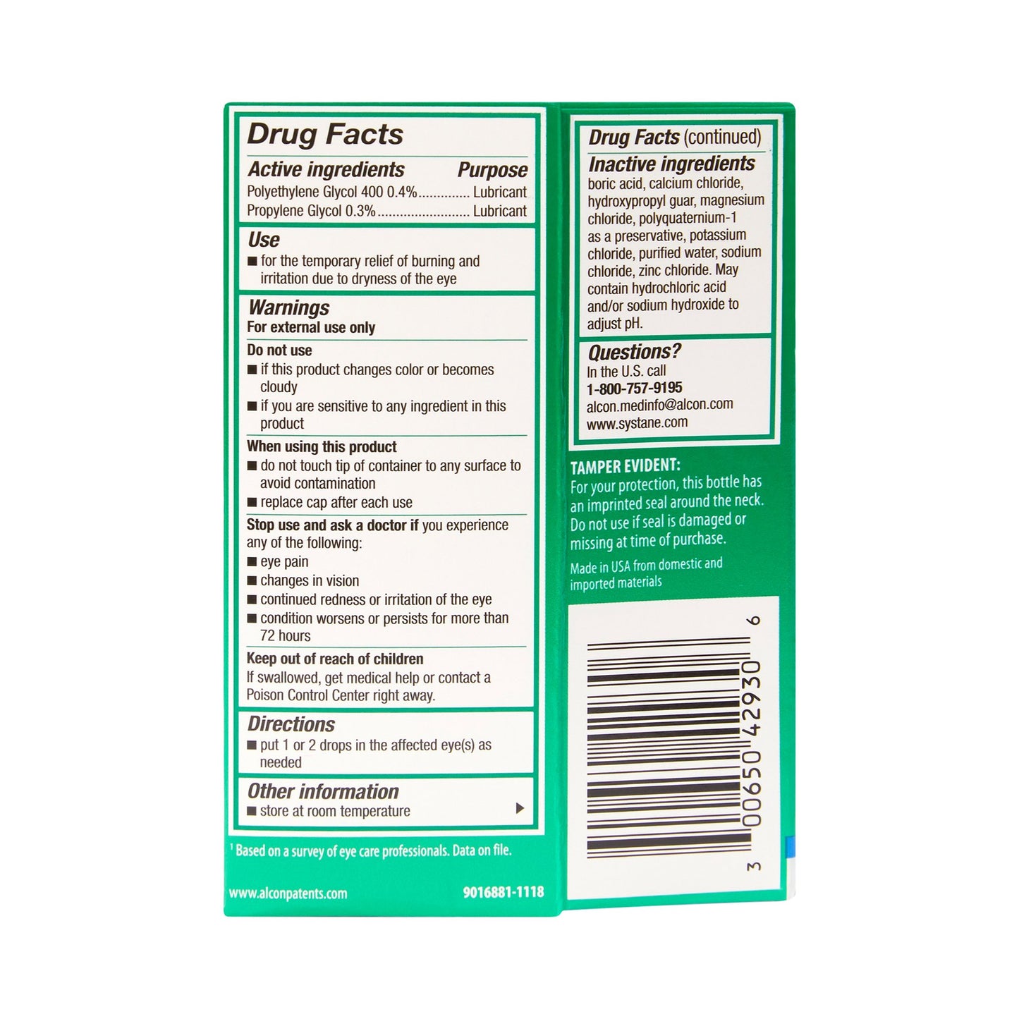 Systane® Eye Lubricant 00065042930