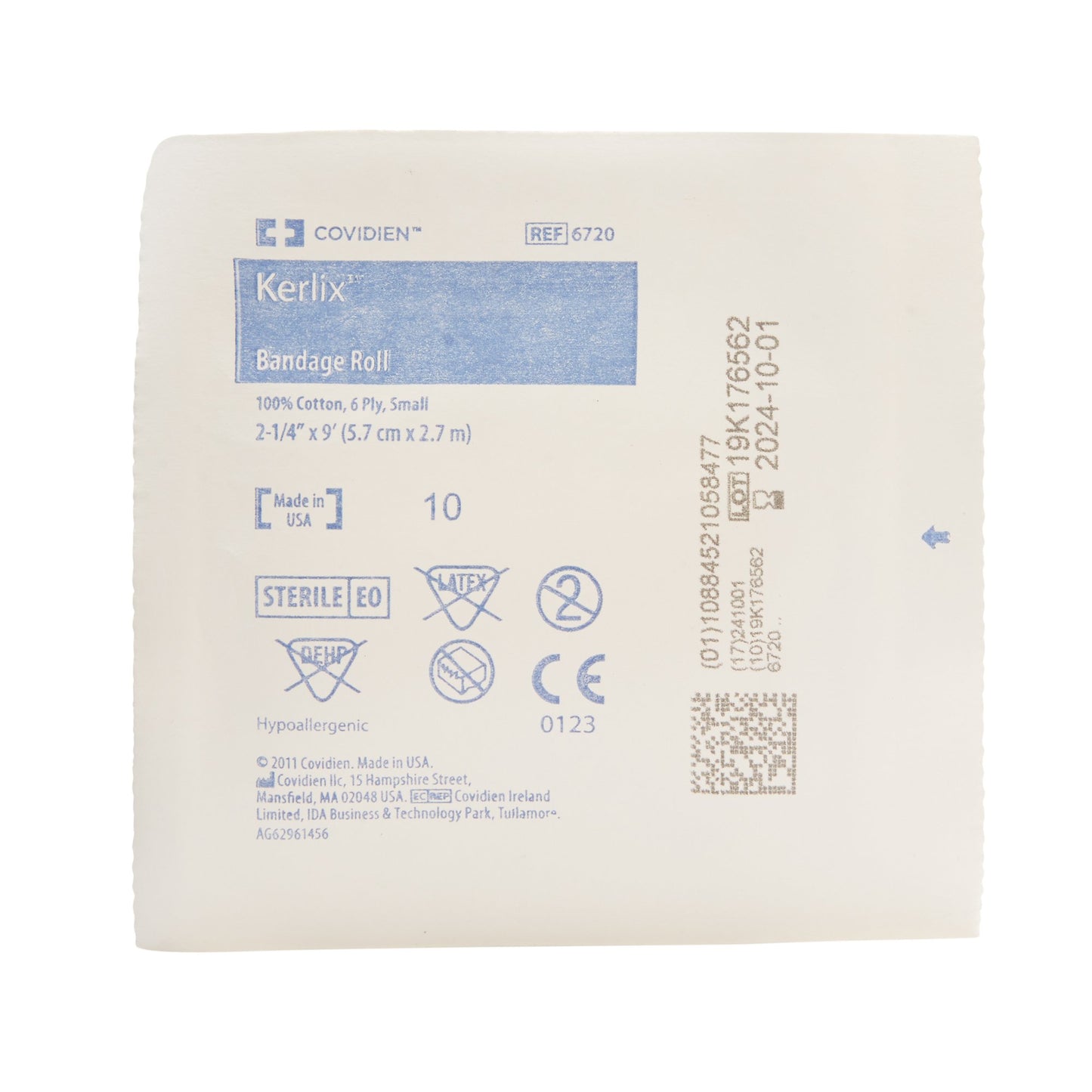 Kerlix™ Sterile Fluff Bandage Roll, 2-1/4 Inch x 3 Yard, 6-Ply 6720-