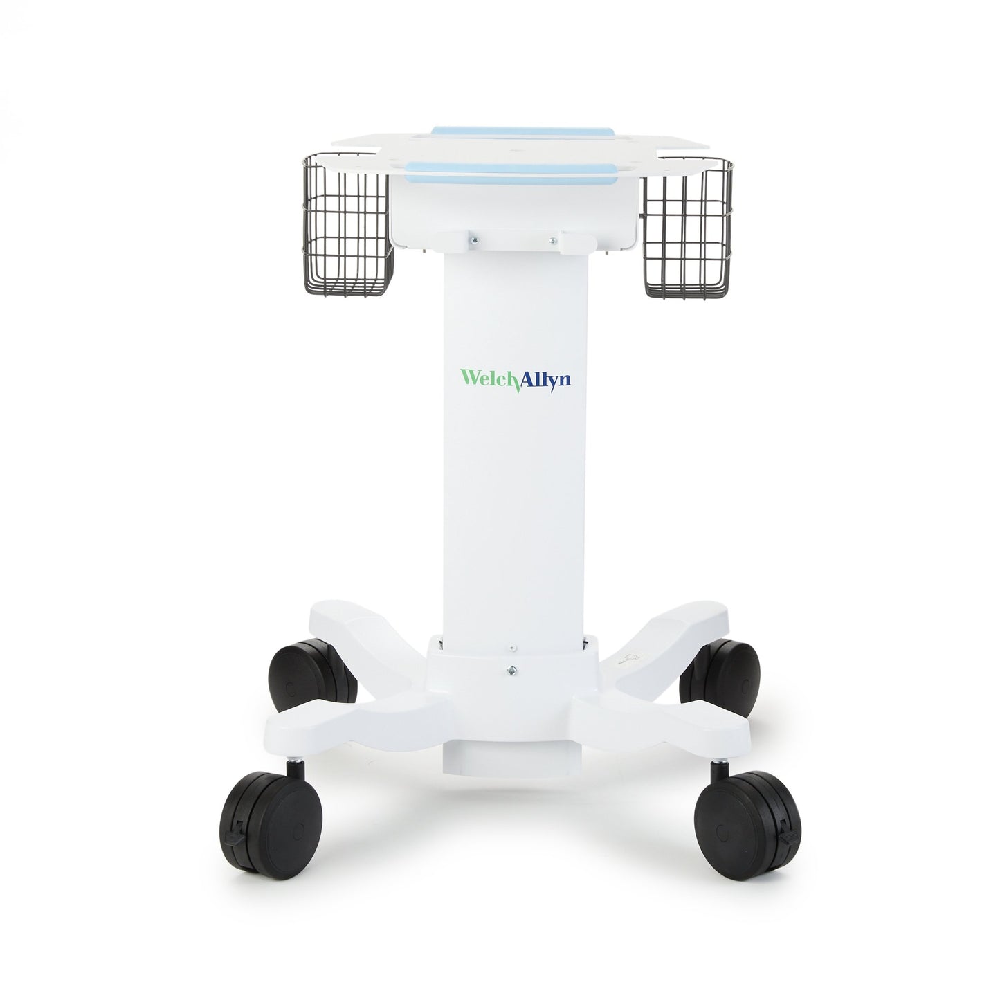Electrocardiograph Roll Stand Welch Allyn 28 W x 15 H x 38 D Inches White Lower Shelf Not Included - 105341