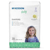 Unisex Baby Diaper McKesson Size 7 Disposable Heavy Absorbency - BD-SZ7