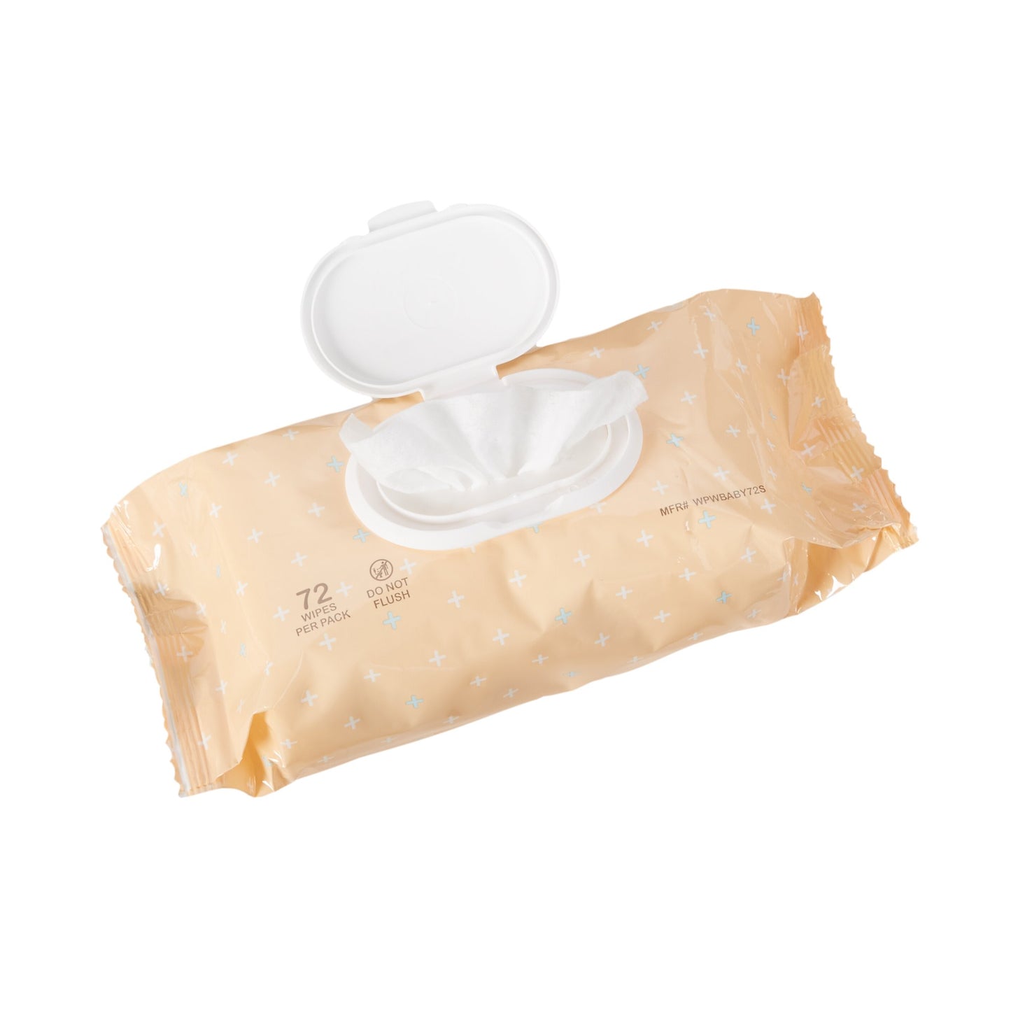 McKesson Powder Soft Scent Baby Wipe, Soft Pack WPWBABY72S