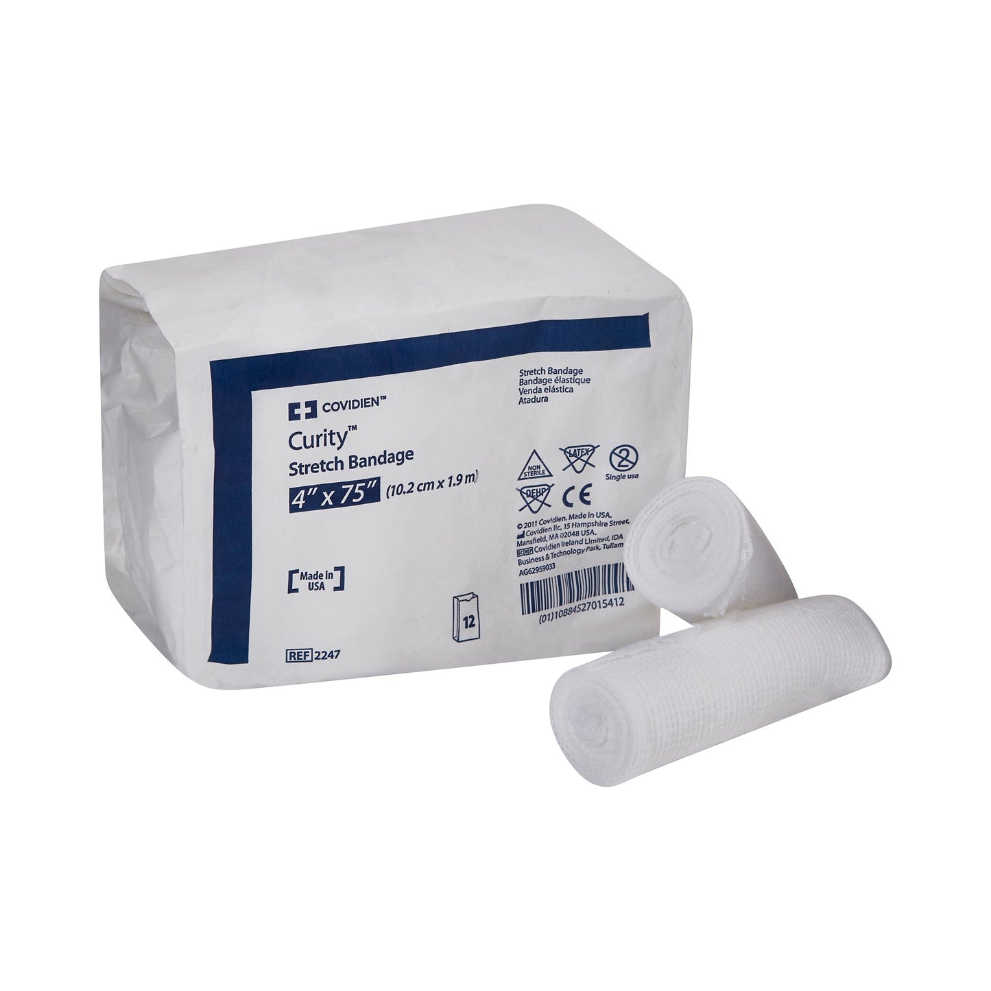 Curity™ Conforming Bandage, 4 x 75 Inch, 1-Ply 2247
