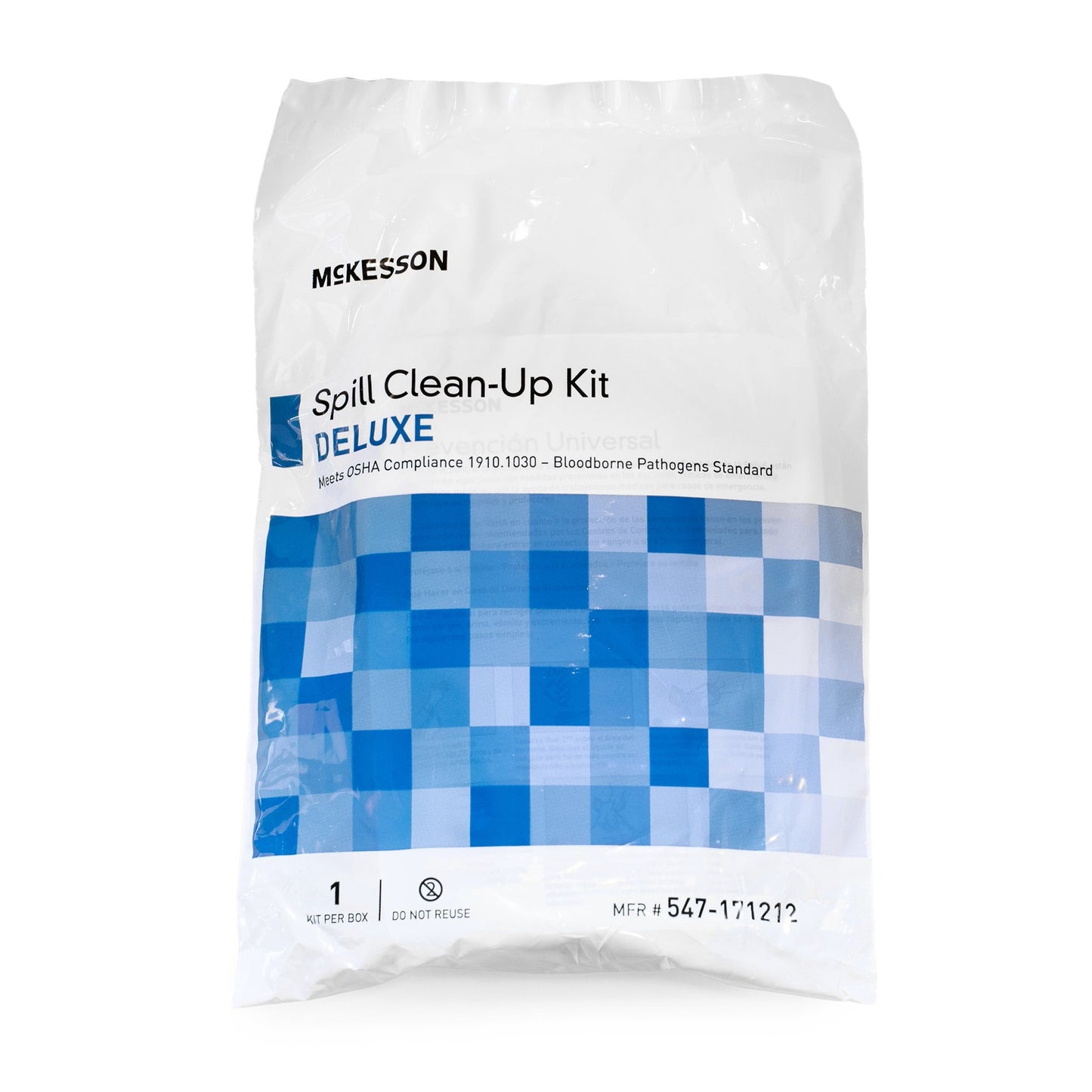 Deluxe Bloodborne Pathogen Spill Kit McKesson 547-171212