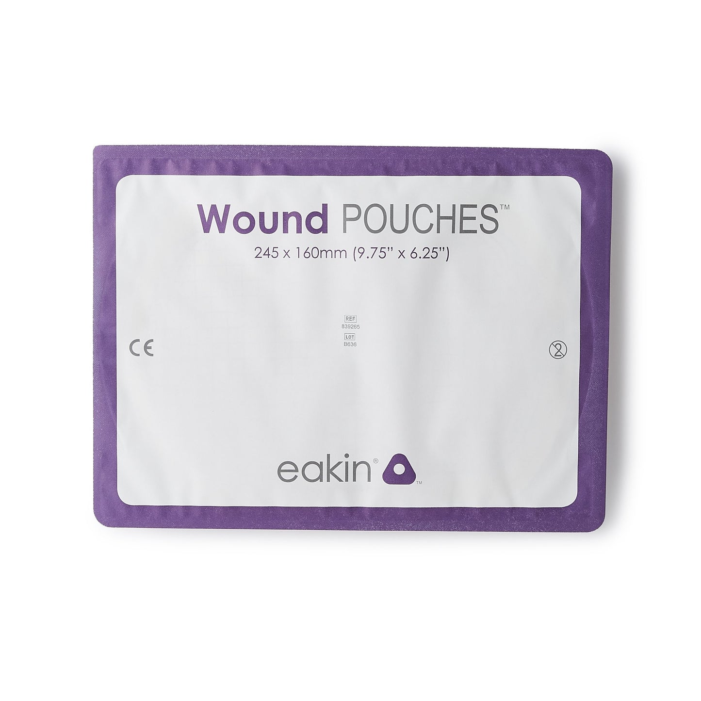 Eakin® Fistula and Wound Drainage Pouch, 243 x 158mm Cutting Area 839265