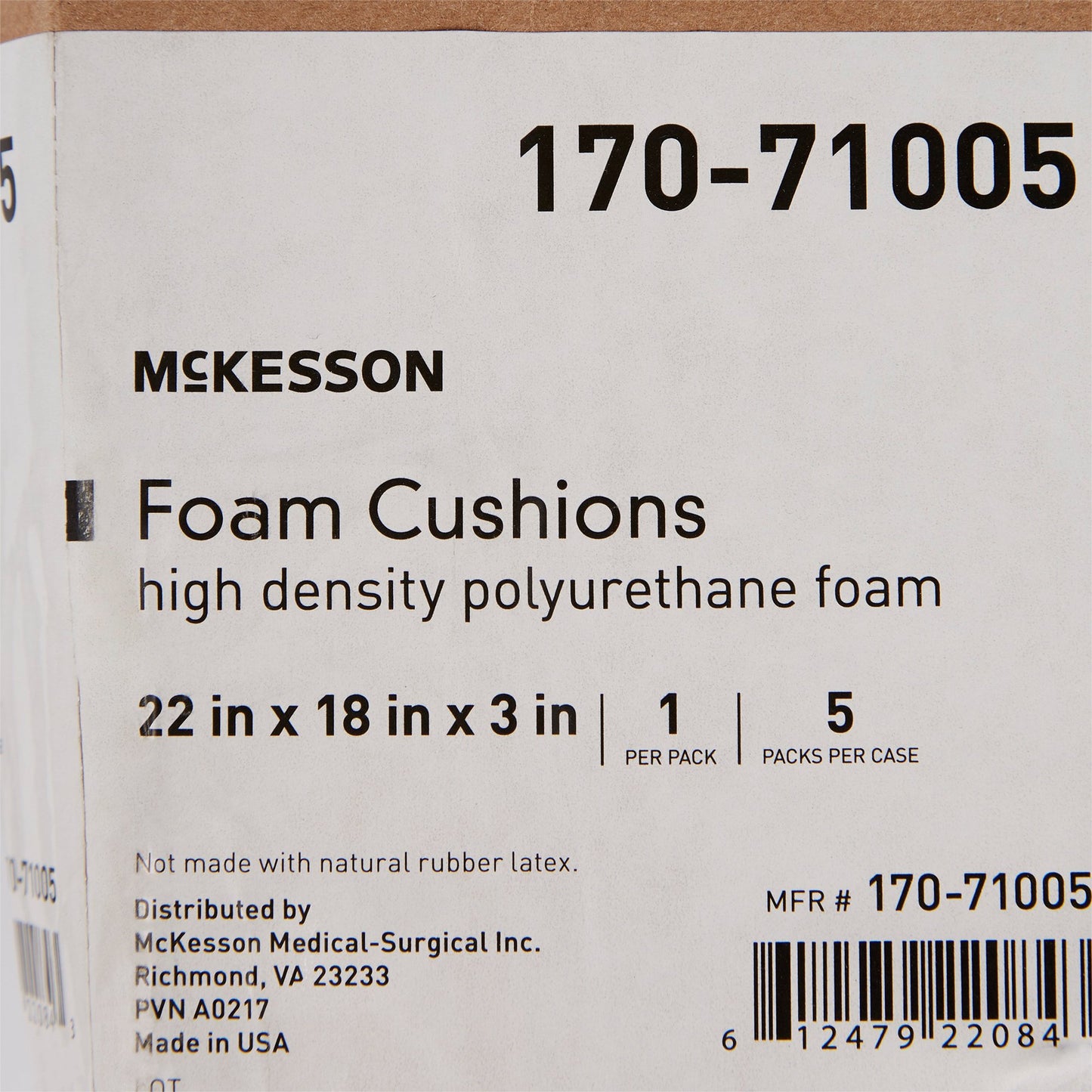 McKesson Foam Protekt Seat Cushion 170-71005