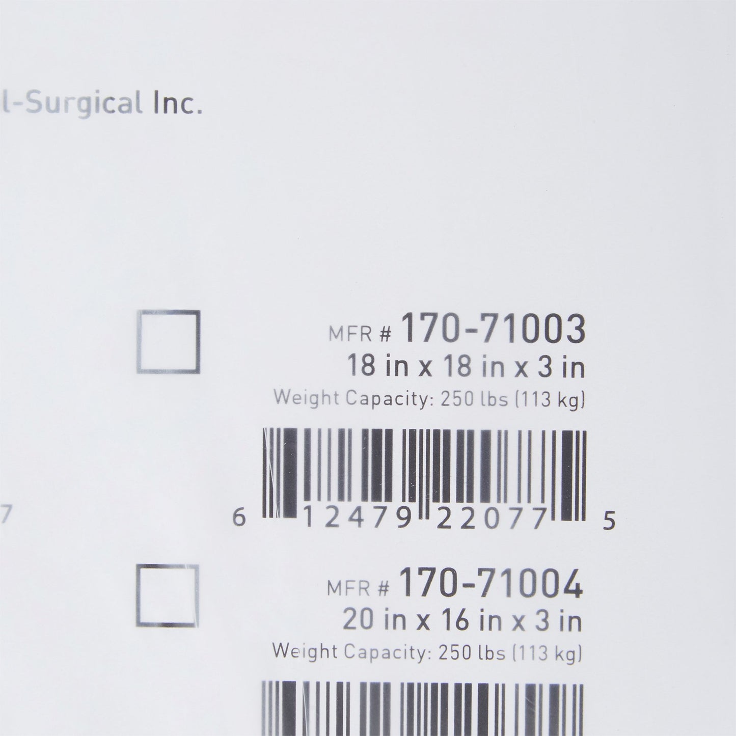 McKesson Protekt Seat Cushion 170-71003