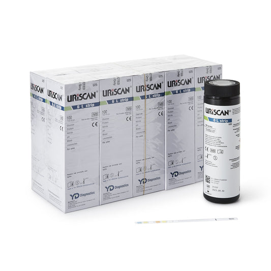 Biosys Labs URISCAN Urine Reagent Strip U25, Case of 10