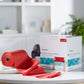 McKesson Exercise Resistance Band, Red, 5 Inch x 25 Yard, Light Resistance 169-5632