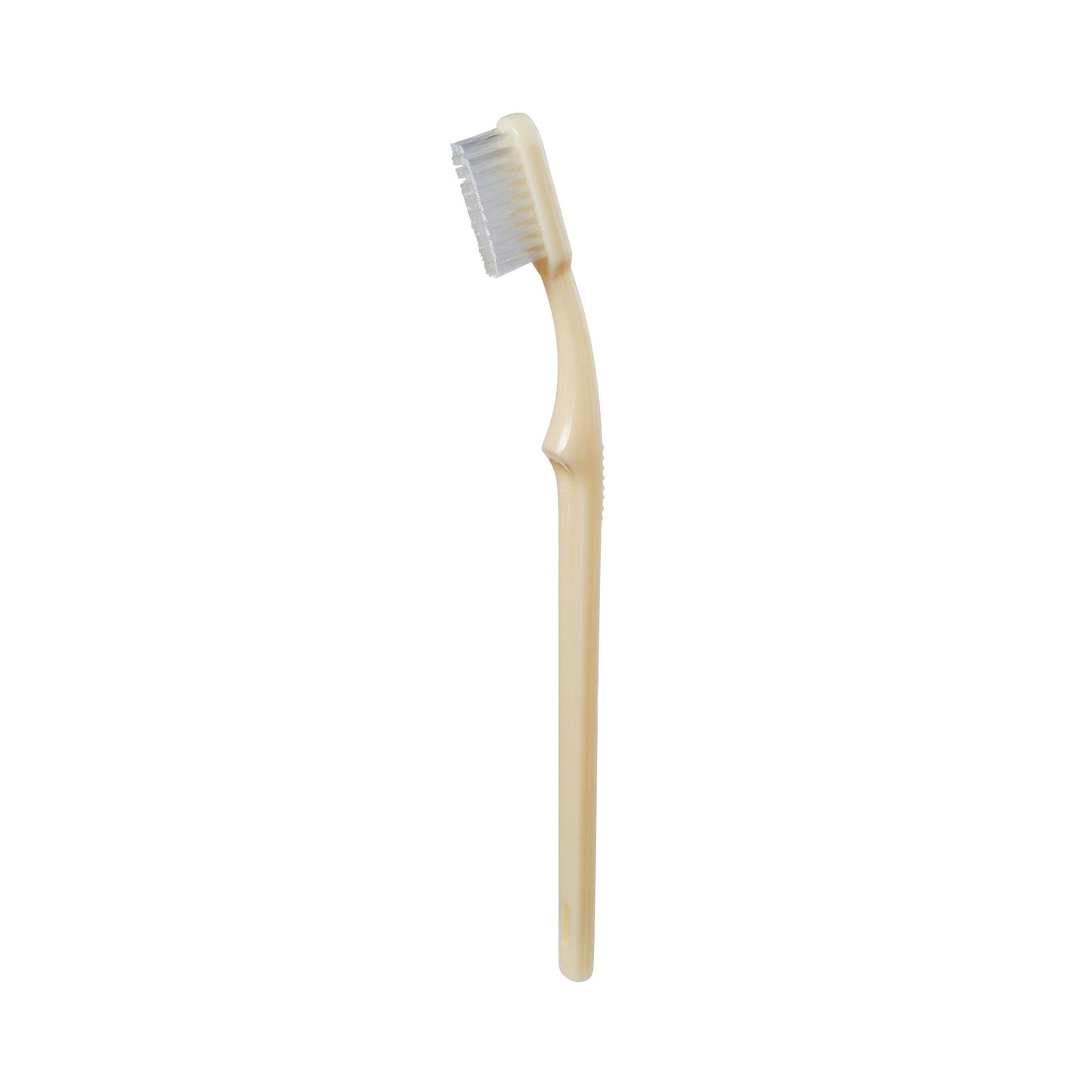 McKesson Toothbrush, Ivory, Medium, 1-1/16" x 3/8" Head, 1/2" x 5-7/8" Handle 16-TB39