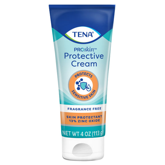 Skin Protectant Tena® Proskin™ Protective Cream 4 oz. Tube Unscented Cream CHG Compatible 55717